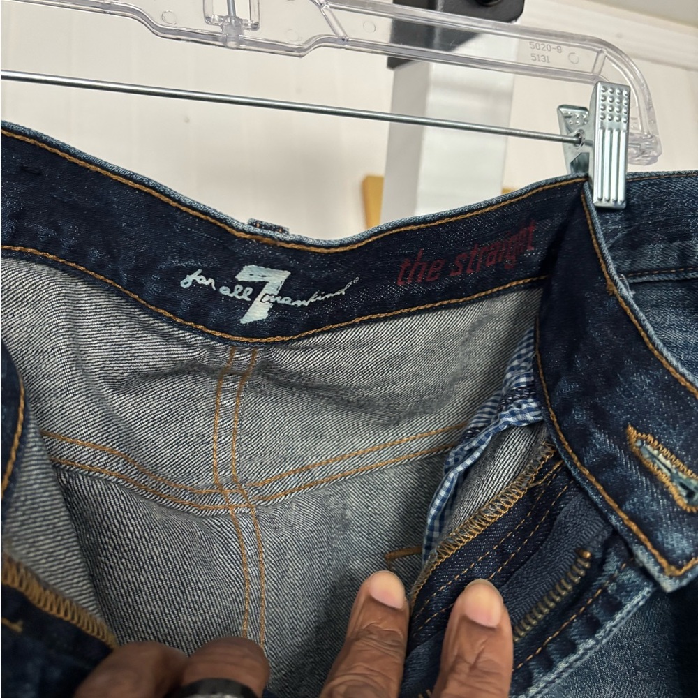 7 For All Mankind “The Straight” Distressed Jeans (Men’s 34x31)